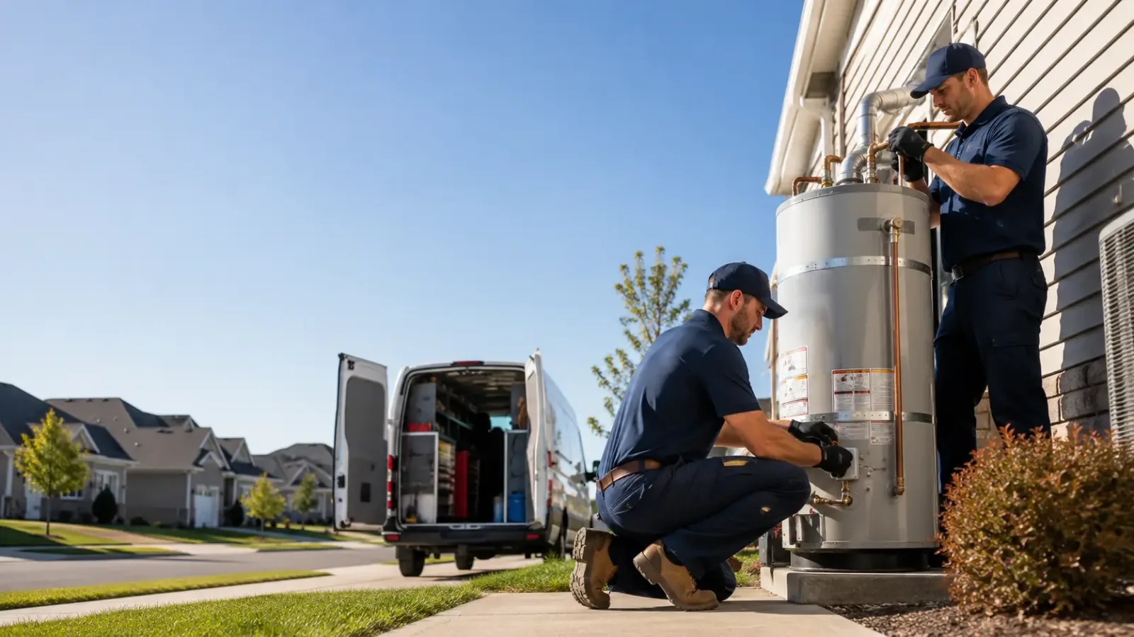 Water Heater Installation in Middletown Springs, VT